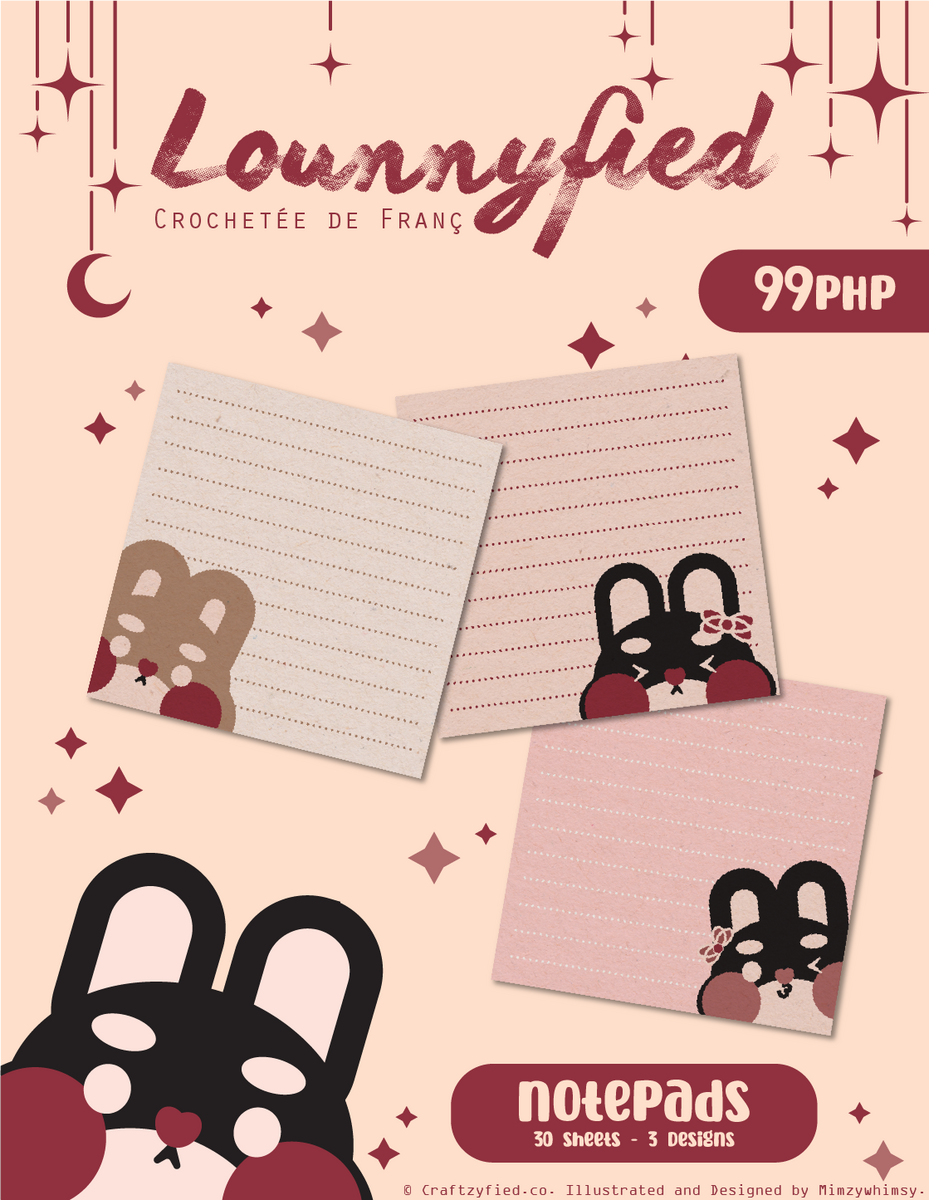 Bunbun Sibbies Notepad